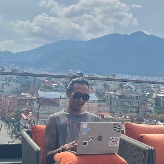 Portrait of Samir Lama